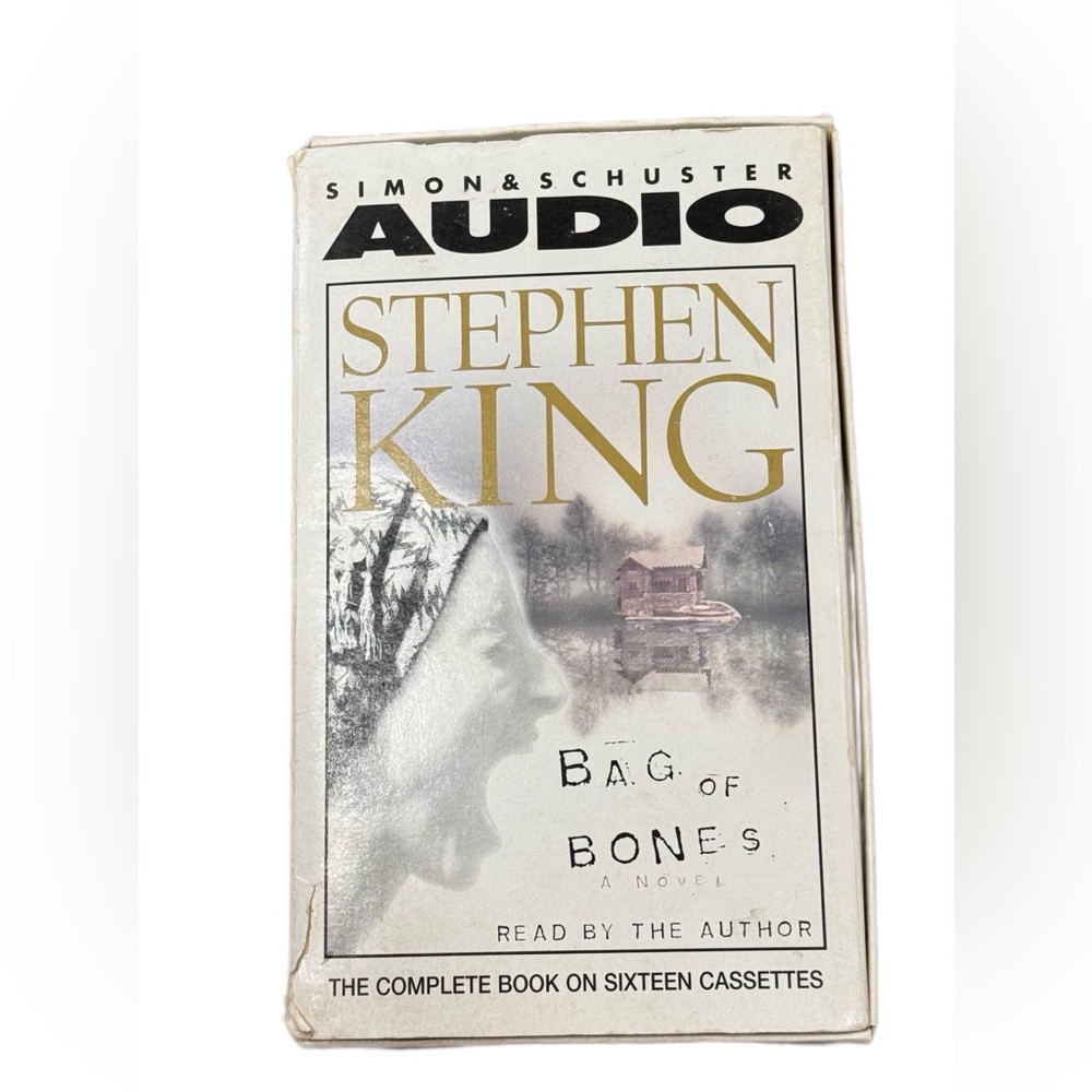 Stephen King 'Bag of Bones' Audiobook 16 Cassettes